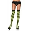Leg Avenue Striped Thigh Highs In Yellow & Black