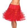 Leg Avenue APPAREL 26" Length Crinoline In Red
