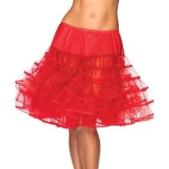 Leg Avenue APPAREL 26" Length Crinoline In Red