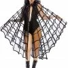 Leg Avenue Spiderweb Mesh Cape