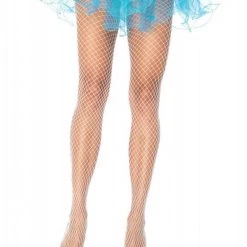 Leg Avenue Industrial Fishnet Pantyhose In White ACCESSORIES