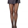 Leg Avenue Vertical Stripe Pantyhose HOSIERY