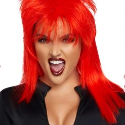 Naked City Halloween Sales 19 Leg Avenue Unisex Rockstar Wig In Red