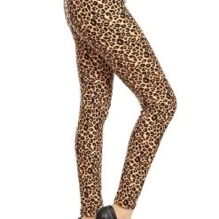 LOVE IT APPAREL Leopard Print Leggings - Plus