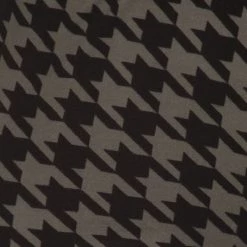 LOVE IT APPAREL High-Waist Houndstooth Leggings In Black & Grey - Plus