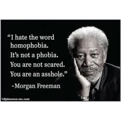 Ephemera EVERYTHING ELSE Morgan Freeman Magnet