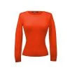 MAK Retro Crew Neck Sweater Fiesta Orange 2 MAK Retro Crew Neck Sweater Fiesta Orange