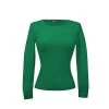 MAK Retro Crew Neck Sweater Green APPAREL