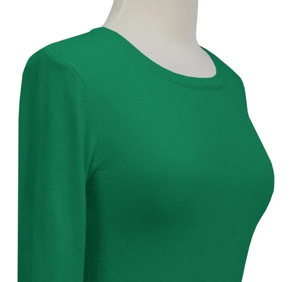 MAK Retro Crew Neck Sweater Green APPAREL 4 MAK Retro Crew Neck Sweater Green APPAREL