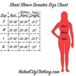 MAK Retro Crew Neck Short Sleeve Sweater - Pink