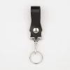Mascorro Leather EVERYTHING ELSE Black Leather Keychain - Small