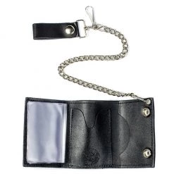 Mascorro ACCESSORIES Bad Mother Fucker! Tri-fold Chain Wallet