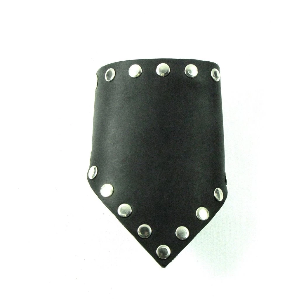 Mascorro Leather Riveted Black Leather Triangle Cuff ACCESSORIES 3 Mascorro Leather Riveted Black Leather Triangle Cuff ACCESSORIES