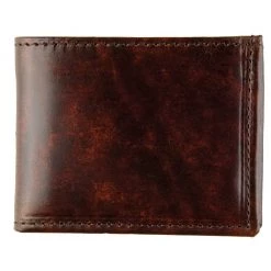 Mascorro Leather Antiqued Brown Leather Billfold Wallet ACCESSORIES
