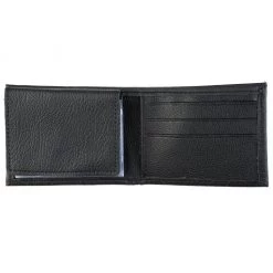 Mascorro Leather Soft Black Leather Billfold Wallet ACCESSORIES