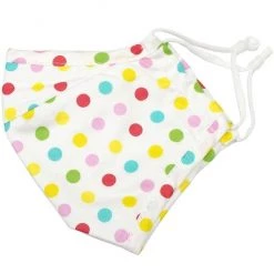Girly Accessories Multi-Dot Face Mask