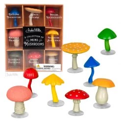 Archie McPhee NEW ARRIVALS Collection Of Mini Mushrooms