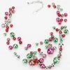 Wona Trading Multi-Strand Holiday Ornaments Necklace