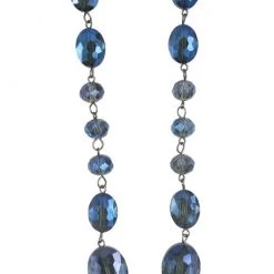 Ole Blue Glass Bead Necklace ACCESSORIES