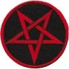 C & D Visionary Pentagram Patch - Red EVERYTHING ELSE