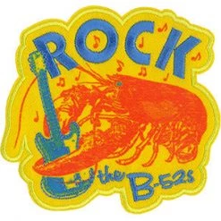 C & D Visionary The B-52s Rock Lobster Patch