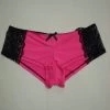 Spree/Sweet Illusion Hot Pink & Black Hipster Panties - Size L