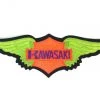 Fuzzy Dude Kawasaki Wings Patch