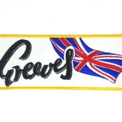 Fuzzy Dude Greeves Motorcycle Patch