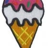 Hollywood Mirror Ice Cream Cone Patch