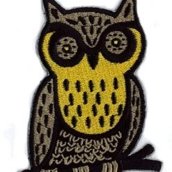Hollywood Mirror EVERYTHING ELSE Owl Patch