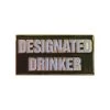 Eagle Emblems EVERYTHING ELSE Designated Drinker Enamel Pin
