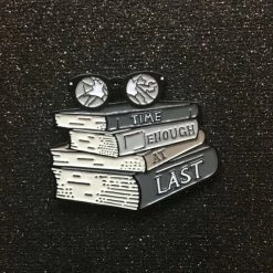 Time Enough At Last Enamel Pin By Mood Poison