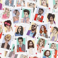 Microcosm/Laurence King EVERYTHING ELSE Music Genius Playing Cards By Rik Lee