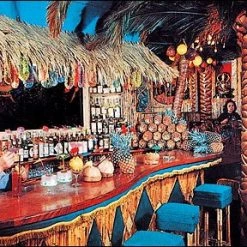 Naked City Clothing Bali Bar Postcard