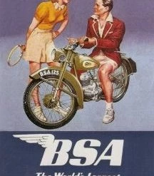 Naked City Clothing BSA Postcard