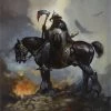Black Ball Frazetta Death Dealer Poster