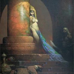 Black Ball NEW ARRIVALS Frazetta Egyptian Queen Poster