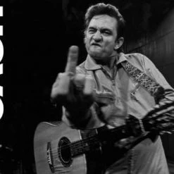 Naked City Clothing Johnny Cash Poster EVERYTHING ELSE