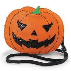Comeco Two-Faced Jack O' Lantern Purse
