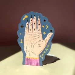 Red Cap Cards Palm Reading Greeting Card EVERYTHING ELSE