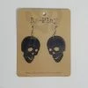 Re-Play Skull Earrings Made From Recycled Records