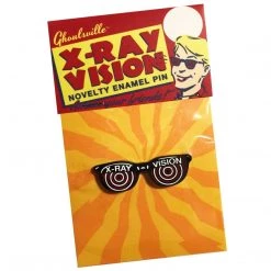 Retro-a-go-go! Studios EVERYTHING ELSE X-Ray Vision Enamel Pin