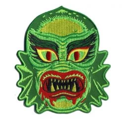 Retro-a-go-go! Studios Fish Face Patch EVERYTHING ELSE