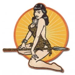 Retro-a-go-go! Studios Bettie Page Jungle Girl Patch EVERYTHING ELSE
