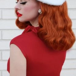 Retrolicious Bombshell Dress In Red APPAREL 12 Retrolicious Bombshell Dress In Red APPAREL