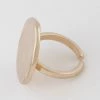 H & D Accessories Round Metal Ring In Gold
