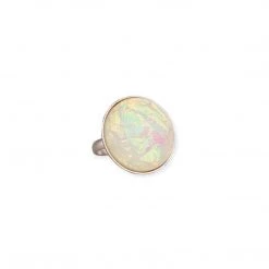 ZAD Iridescent Foil Resin Ring