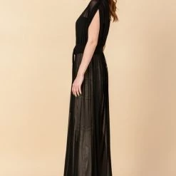 Hyfve/Favlux Black Mesh Cover-Up - Size S