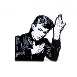 Rockin Pins David Bowie Heroes Enamel Pin EVERYTHING ELSE