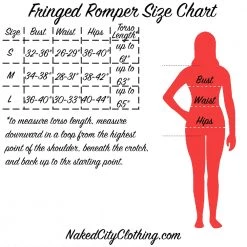 Bear Dance Black Fringed Romper APPAREL